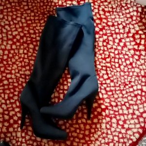 Black BP fabric boots